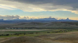 Beautiful View of Montana Countryside